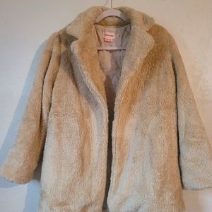 Warm Teddy Coat Size 4